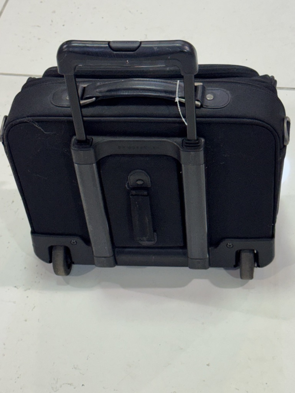 Briggs & Riley Black Rolling Briefcase with Telescoping Handle - Picture 3 of 6